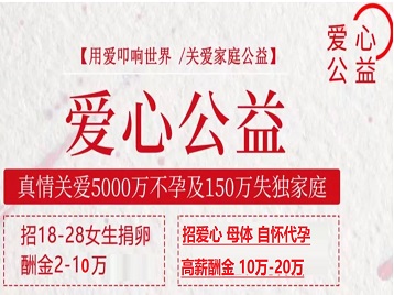 铜鼓捐卵助孕生子 爱心志愿者招募